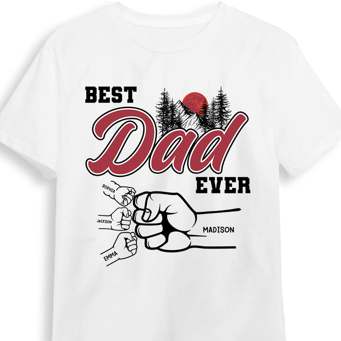 Personalized Gift For Dad Fist Bump Shirt - Hoodie - Sweatshirt 33130 1