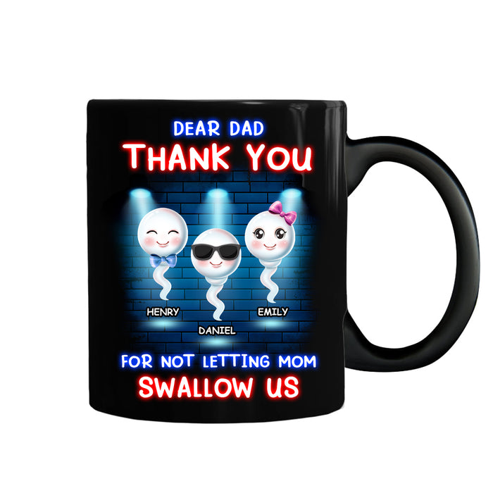 Personalized Gift For Dad Thank You Funny Mug 33132 1