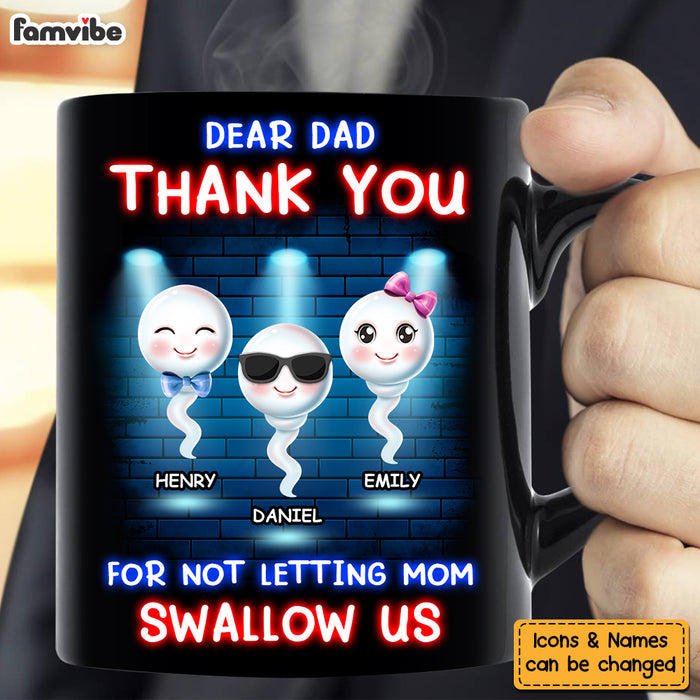 Personalized Gift For Dad Thank You Funny Mug 33132 1