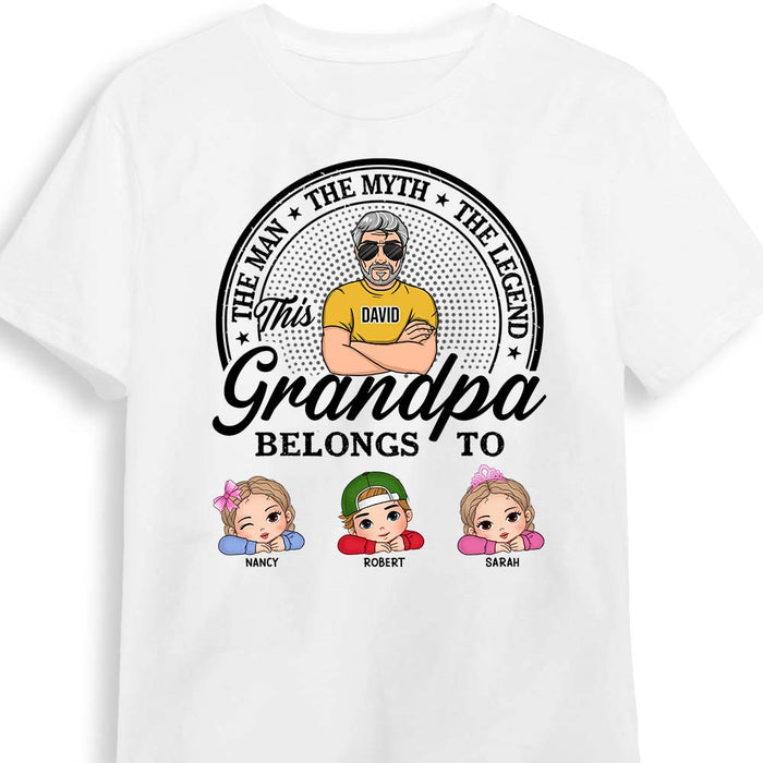 Personalized The Man The Myth The Legend  Grandpa Shirt - Hoodie - Sweatshirt 33134 1
