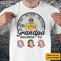 Personalized The Man The Myth The Legend  Grandpa Shirt - Hoodie - Sweatshirt 33134 thumb 1