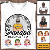 Personalized The Man The Myth The Legend  Grandpa Shirt - Hoodie - Sweatshirt 33134 thumb 1