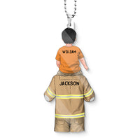 Personalized Gift For Dad Job Acrylic Car Ornament 33137 thumb 1