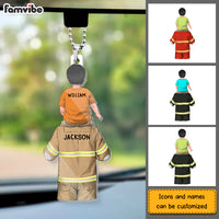 Personalized Gift For Dad Job Acrylic Car Ornament 33137 thumb 1