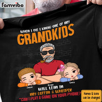 Personalized Funny Shirt For Grandpa Man And Kids Shirt - Hoodie - Sweatshirt 33140 thumb 1