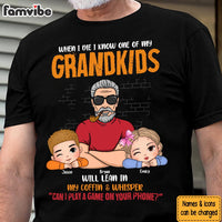 Personalized Funny Shirt For Grandpa Man And Kids Shirt - Hoodie - Sweatshirt 33140 thumb 1