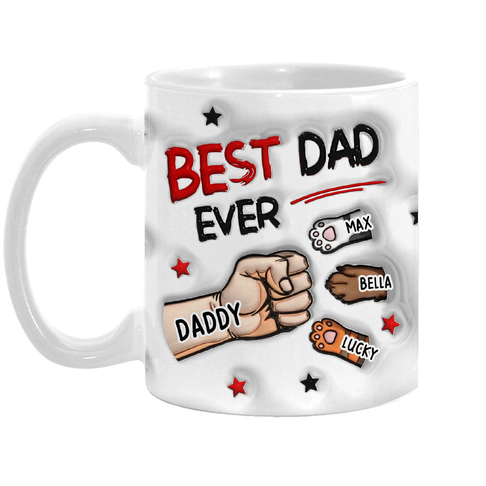 Personalized Gift For  Pet Dad,  You Are The World's B*st  Dad Ever Mug 33141 Primary Mockup