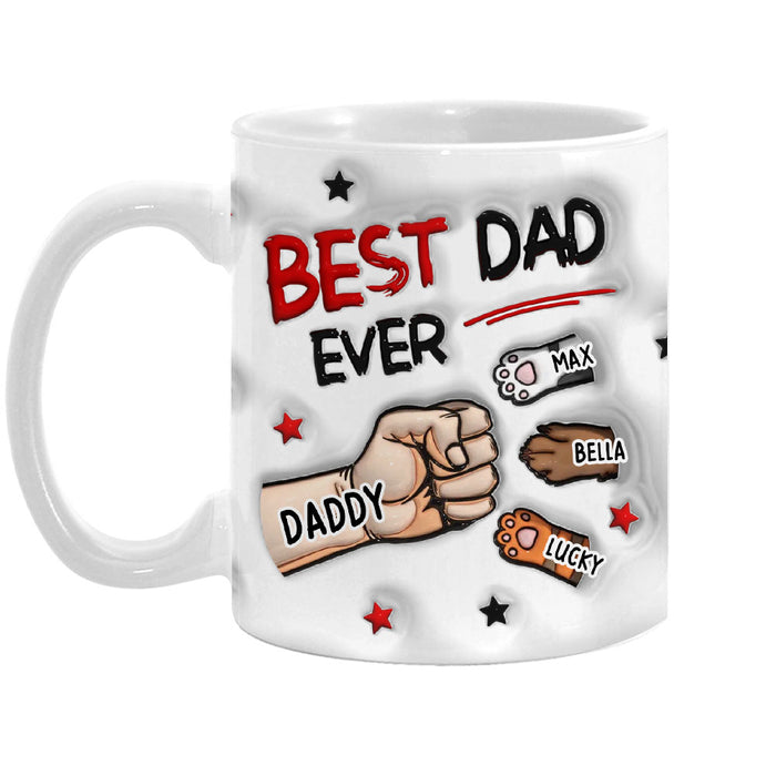 Personalized Gift For  Pet Dad,  You Are The World's B*st  Dad Ever Mug 33141 1