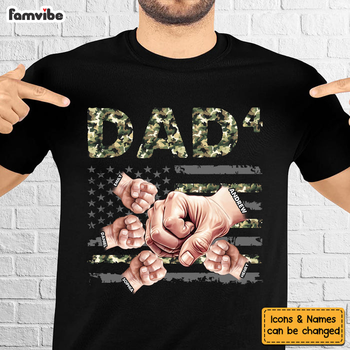Personalized Gift For Papa Dad Of Numbers Shirt - Hoodie - Sweatshirt 33152 1