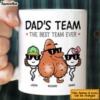 Personalized Dad's Team Mug 33153 thumb 1