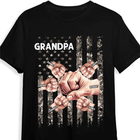 Personalized Gift For Dad Grandpa Fistbump Shirt - Hoodie - Sweatshirt 33159 thumb 1
