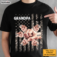 Personalized Gift For Dad Grandpa Fistbump Shirt - Hoodie - Sweatshirt 33159 thumb 1