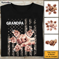 Personalized Gift For Dad Grandpa Fistbump Shirt - Hoodie - Sweatshirt 33159 thumb 1