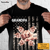 Personalized Gift For Dad Grandpa Fistbump Shirt - Hoodie - Sweatshirt 33159 thumb 1