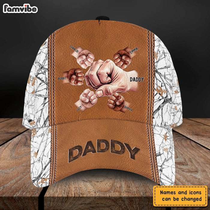 Personalized Gift For Dad Grandpa Fistbump Cap 33160 1