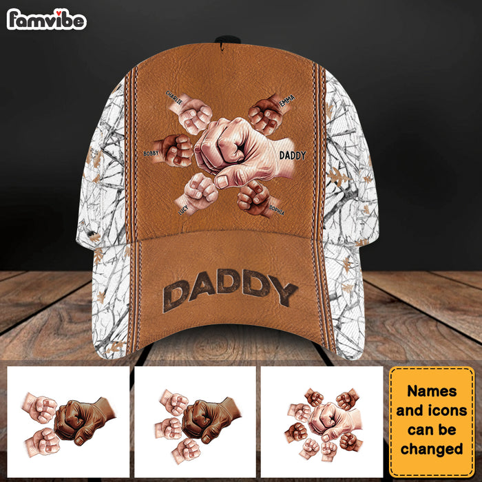 Personalized Gift For Dad Grandpa Fistbump Cap 33160 1