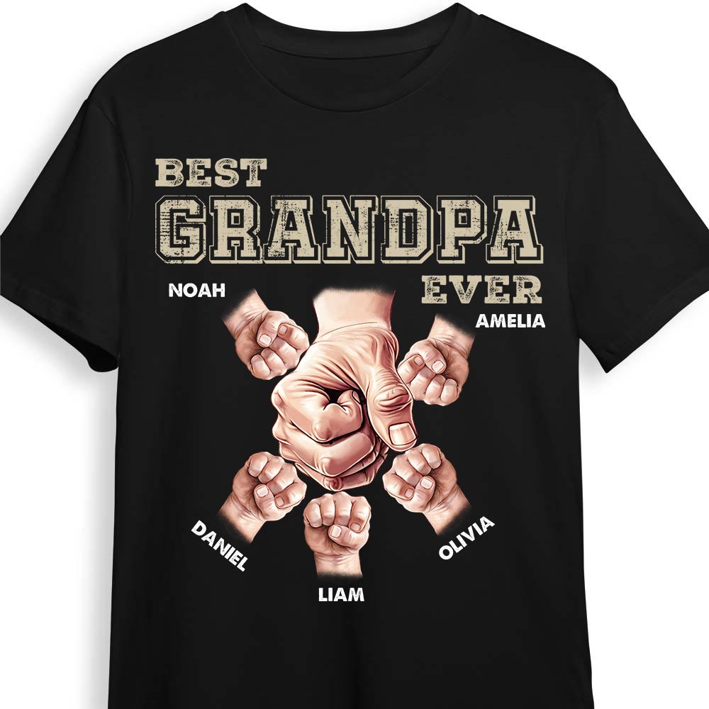 Personalized Gift For Grandpa Shirt Hoodie Sweatshirt 33164 Primary Mockup