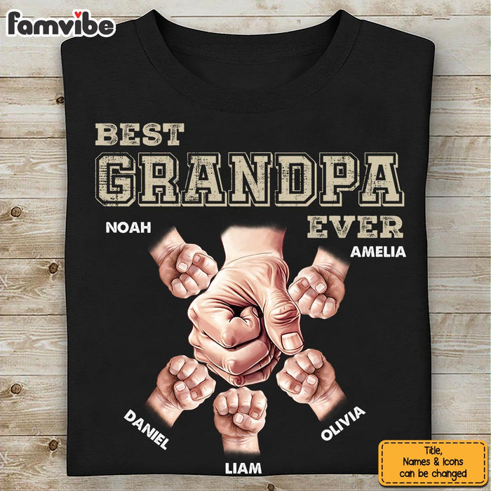 Personalized Gift For Grandpa Shirt - Hoodie - Sweatshirt 33164 1