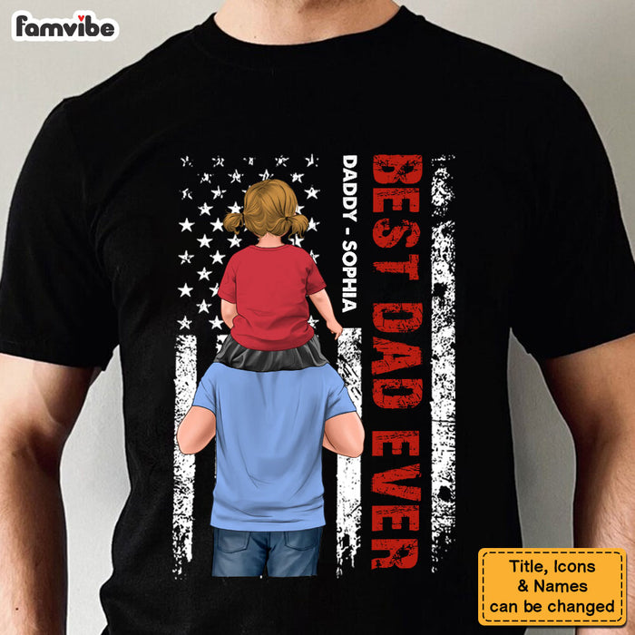 Personalized Gift For Father's Day Dad Ever Shirt - Hoodie - Sweatshirt 33169 1