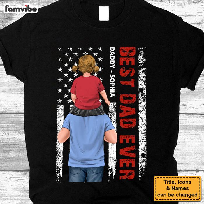 Personalized Gift For Father's Day Dad Ever Shirt - Hoodie - Sweatshirt 33169 1