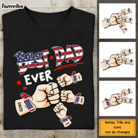 Personalized Dad Ever Hand To Hands Shirt - Hoodie - Sweatshirt 33173 thumb 1