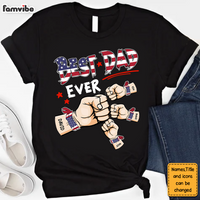 Personalized Dad Ever Hand To Hands Shirt - Hoodie - Sweatshirt 33173 thumb 1