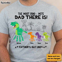 Personalized Gift For Dino-mite Dad Shirt - Hoodie - Sweatshirt 33182 thumb 1