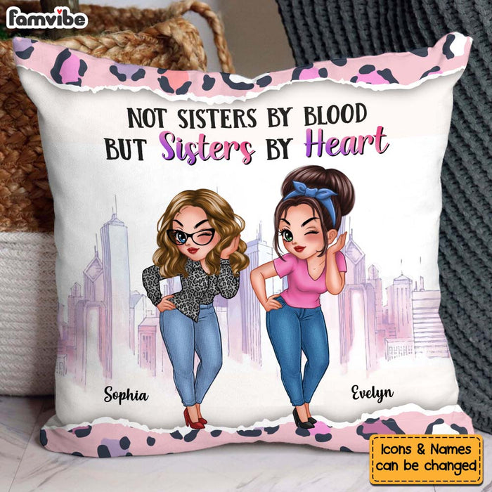 Personalized Gift For Friends Life With Sisters Pillow 33190 1