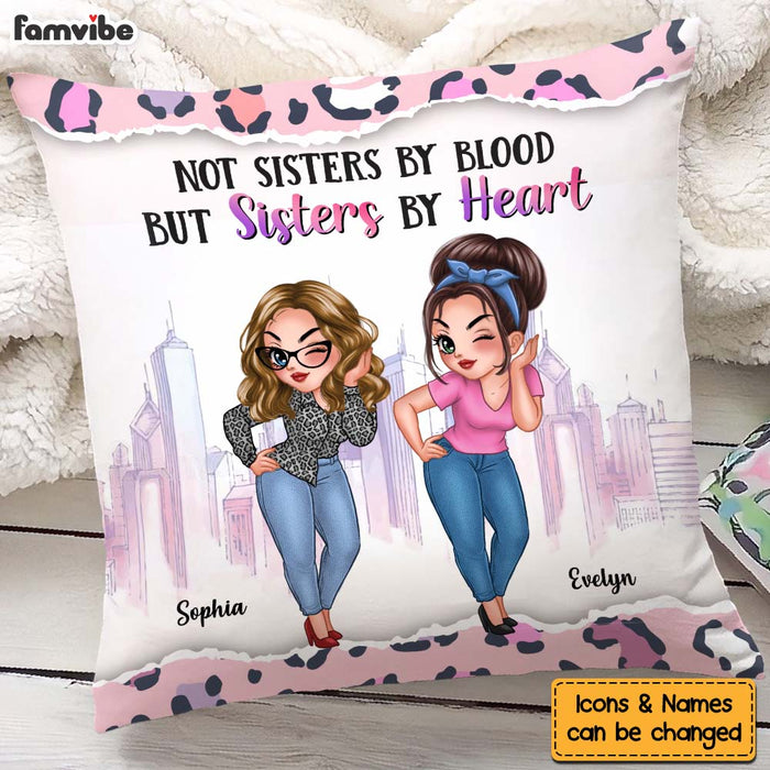 Personalized Gift For Friends Life With Sisters Pillow 33190 1