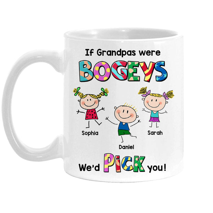 Personalized Gift For Grandpas Were Bogeys Mug 33193 1