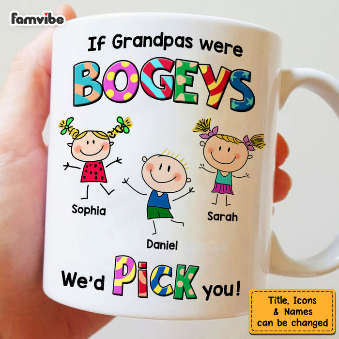 Personalized Gift For Grandpas Were Bogeys Mug 33193 1