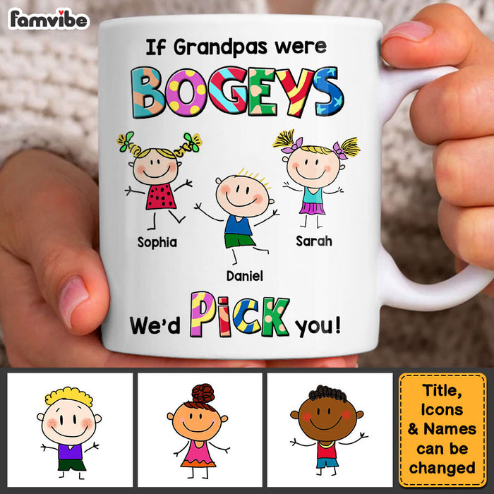 Personalized Gift For Grandpas Were Bogeys Mug 33193 1