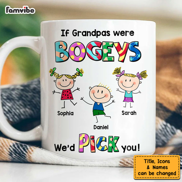 Personalized Gift For Grandpas Were Bogeys Mug 33193 1