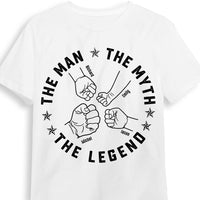Personalized Gift For Dad Grandpa The Man The Myth The Legend Shirt - Hoodie - Sweatshirt 33194 thumb 1