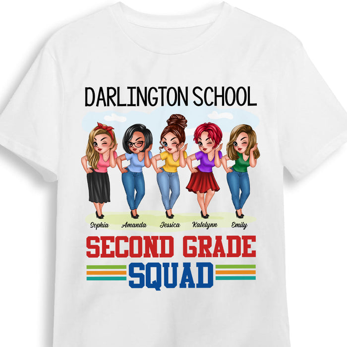 Personalized Gift For Teacher Squad Shirt - Hoodie - Sweatshirt 33195 1