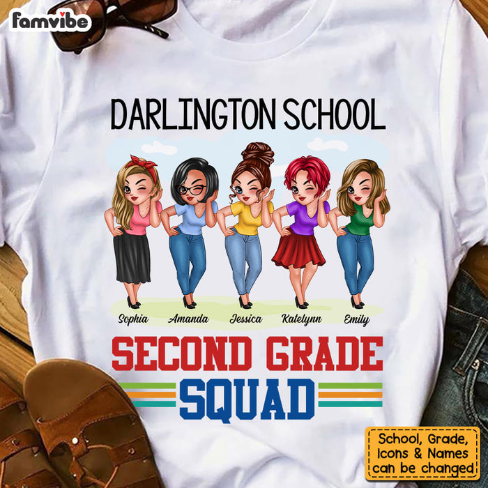 Personalized Gift For Teacher Squad Shirt - Hoodie - Sweatshirt 33195 1