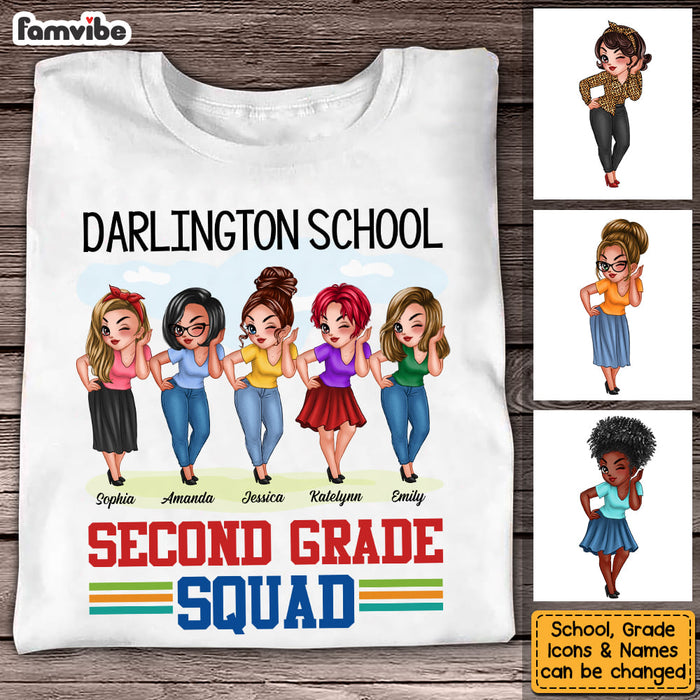Personalized Gift For Teacher Squad Shirt - Hoodie - Sweatshirt 33195 1