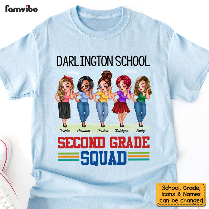 Personalized Gift For Teacher Squad Shirt - Hoodie - Sweatshirt 33195 1