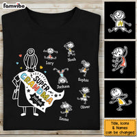 Personalized Gift For Super Grandma Shirt - Hoodie - Sweatshirt 33197 thumb 1