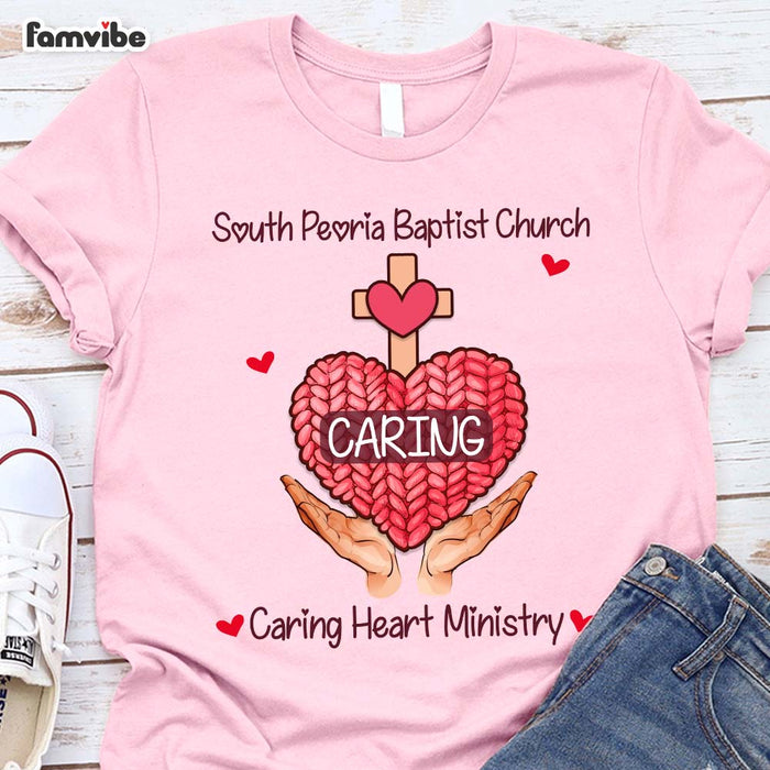 Famvibe Personalized Caring Heart Ministry Shirt - Hoodie - Sweatshirt 33198 1