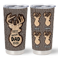Personalized Gift For Grandpa Dear Hunting Full Printed Tumbler 32870 33200 thumb 1