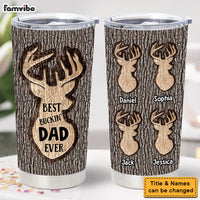 Personalized Gift For Grandpa Dear Hunting Full Printed Tumbler 32870 33200 thumb 1