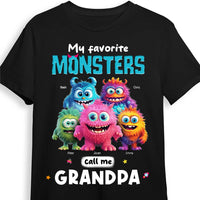 Personalized Gift For Grandpa Monster Shirt - Hoodie - Sweatshirt 33201 thumb 1