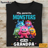 Personalized Gift For Grandpa Monster Shirt - Hoodie - Sweatshirt 33201 1