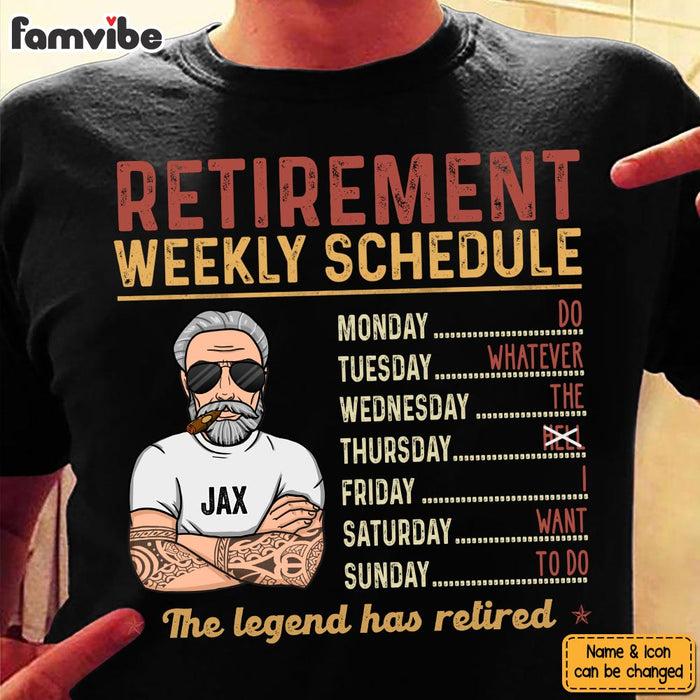 Personalized Gift For Dad Grandpa Retirement Shirt - Hoodie - Sweatshirt 33204 1