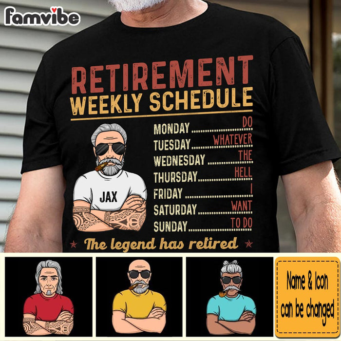 Personalized Gift For Dad Grandpa Retirement Shirt - Hoodie - Sweatshirt 33204 1