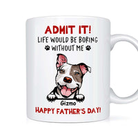 Personalized Gift For Dog Dad Mug 33206 thumb 1