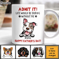 Personalized Gift For Dog Dad Mug 33206 thumb 1