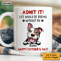 Personalized Gift For Dog Dad Mug 33206 thumb 1