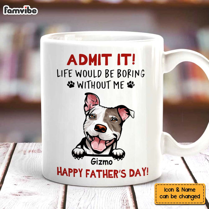 Personalized Gift For Dog Dad Mug 33206 1